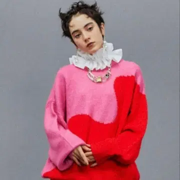 [택 포함 새상품] 마냐나스 엘 테레사 2톤 오버 루즈 니트