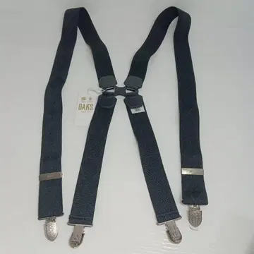 DAKS 닥스 서스펜더 블랙 천연 가죽 소가죽 사용 H형