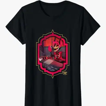 해즈빈 호텔 알래스터 T셔츠 여성용 M 사이즈