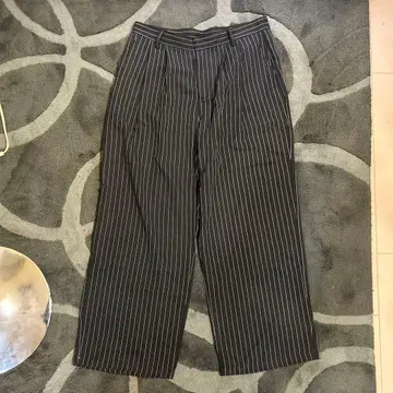 히코리 스트라이프 팬츠 슬랙스