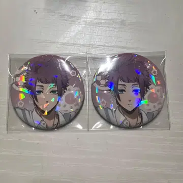 블루 록 이토시 사에 모닝 루틴 캔뱃지 홀로그램