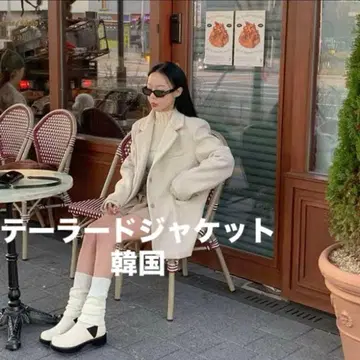 울 테일러드 자켓 korea 한국