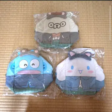 산리오 캐릭터즈 모후미미 레트로 로리타 복슬복슬 백 2개 3개 세트