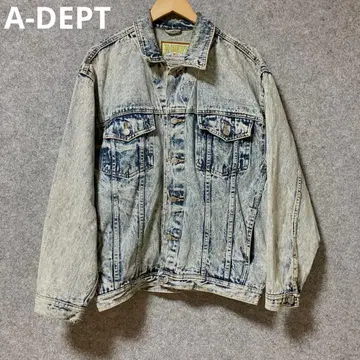A-DEPT 슈퍼 워시 데님 G 재킷 L 사이즈