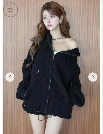 RANDY 니트 카고 셋업 S