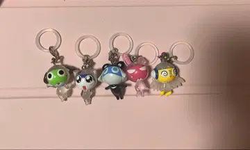 개구리 중사 케로로 메지루시 액세서리 동물 변신 5개 세트