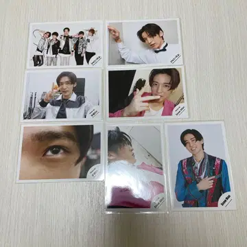 메구로 렌 우주Six SnowMan 공식 사진 셀피