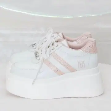RoseMuse 로제뮤Glitter point sneakers 핑크 L