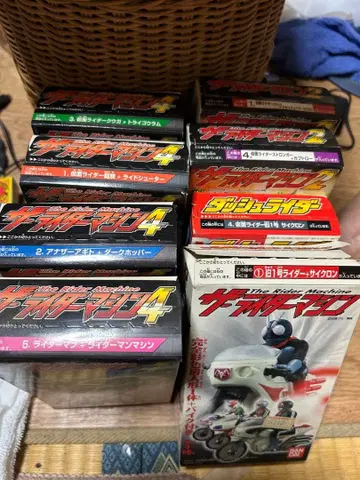 가면라이더 더 라이더 머신 시리즈 8종 세트