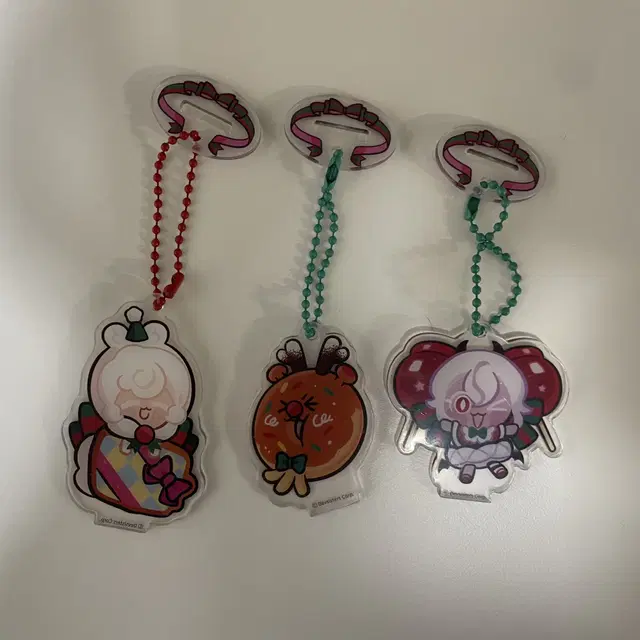 시크릿 담비 애플캔디 에일리언 도넛 쿠키런 버터샵 아크릴 스탠드 키링