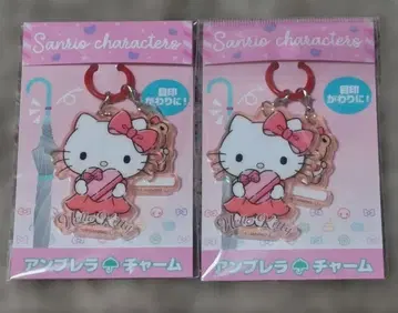 산리오 캐릭터즈 엄브렐라 참 헬로키티
