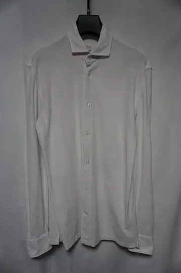 BARBA 바르바 셔츠 [ 사이즈 38 ] 코튼 화이트