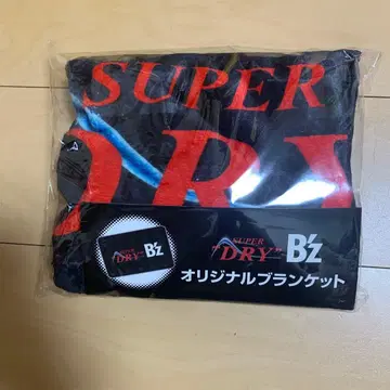 B'z 아사히 슈퍼 드라이 판촉 이온 한정판 오리지널 담요 레어