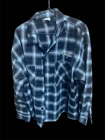 마크 곤잘레스 체크 무늬 셔츠, 팬츠 셋업