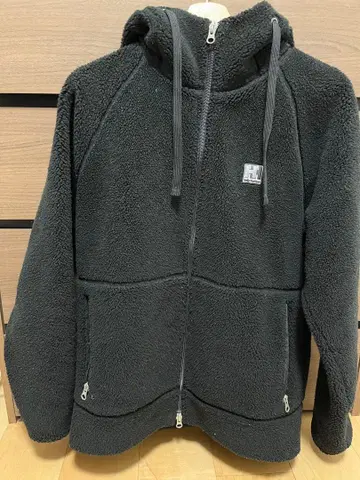 헬리 한센 블랙 플리스 자켓 M