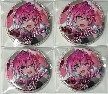 메테오라 미카사 군 벌스데이 굿즈 캔뱃지 세트