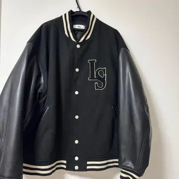 바시티 자켓 블랙 레어품