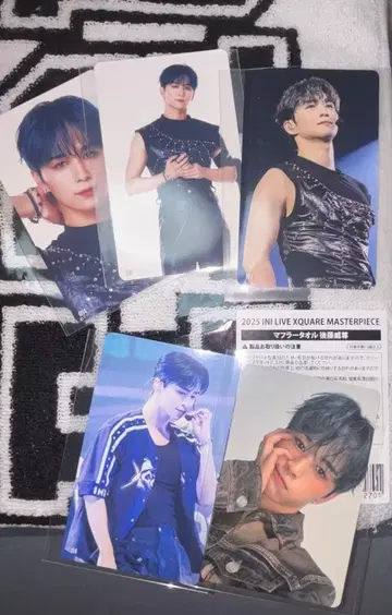 INI 고토 타케루 타월+트레이딩 카드