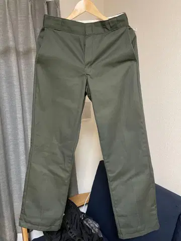 Dickies 874 올리브 그린 워크 팬츠 30x32