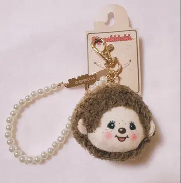 몽치치 펄 장식 봉제 인형 참