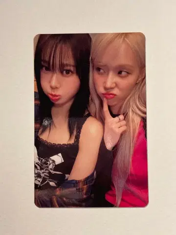 aespa Armageddon 유닛 트레이딩 카드 지젤 윈터