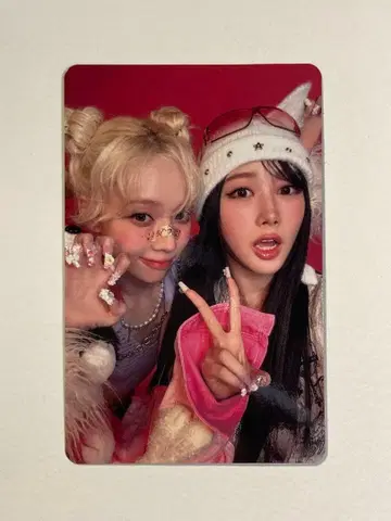 aespa hotmess 유닛 트레이딩 카드 지젤 윈터