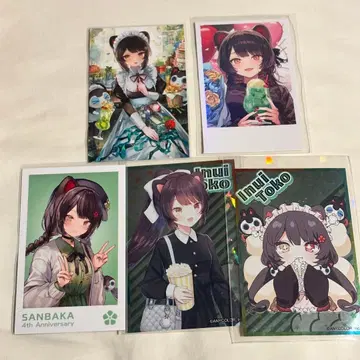 니지산지 이누이 토코 폴라로이드 카드 씰