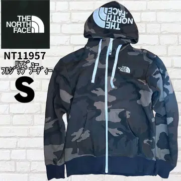 THE NORTH FACE NT11957 카모 패턴 후드티 S