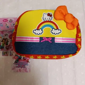 헬로키티 오샤레마녀 LOVE AND BERRY 파우치 덤 포함