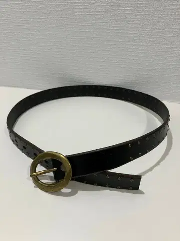 [ 미사용 새상품 ] sot 스터드 벨트 블랙