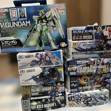 건담 프라모델 세트