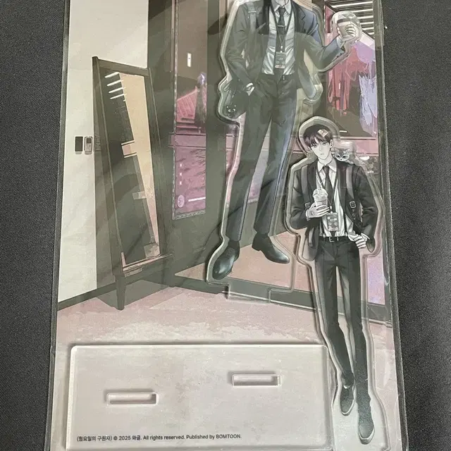 오픈컴퍼니데이 커플 아크릴 스탠드 월요일의 구원자 월구 재이미샵 카페레봄