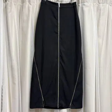 Darich 지퍼 디자인 롱 스커트