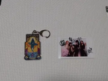 AMAMIKIYO 클리어 키링 & 폴라로이드