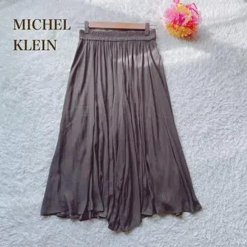 미쉘클랑 [ M ] 쉬폰 가우초 팬츠 스타일 그레이 보송보송