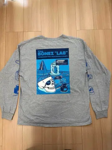 The BONEZ 2022 투어 굿즈 LS TEE XL 그레이