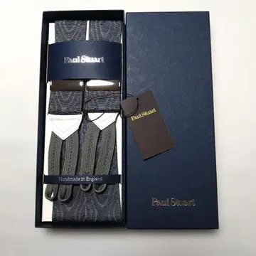 미사용품 폴 스튜어트 알버트 서스턴제 서스펜더