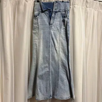 GYDA H/W 버튼 머메이드 데님 스커트