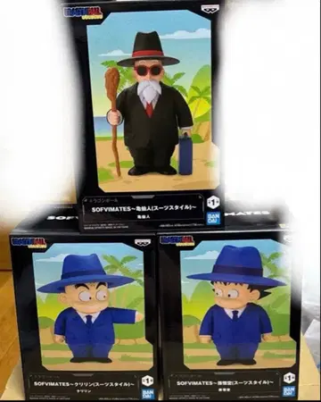 드래곤볼 SOFYMATES 피규어 3체 세트
