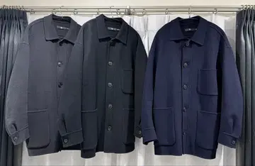 최종 가격 3개 세트 유니클로 +J 울 오버 사이즈 셔츠 자켓 M