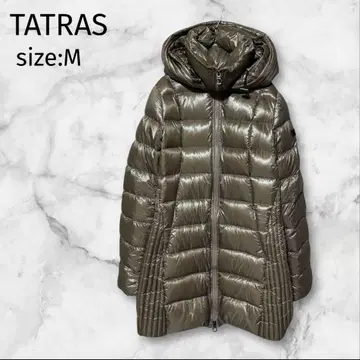 TATRAS 타트라스 다운 자켓 베이지 계열 후드 입고 벗기 가능 M