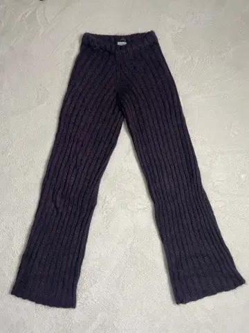 baserange 니트 팬츠 울 실크 혼방