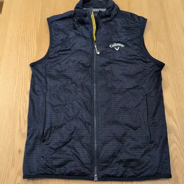 [새상품급] Callaway 네이비 베스트 남성용 골프웨어 나일론 따뜻함