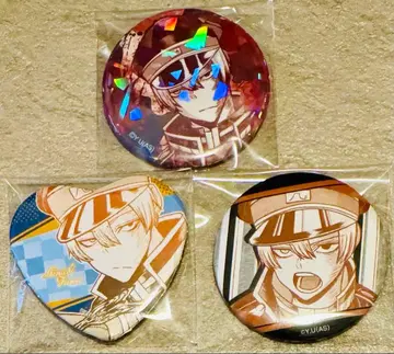 도원암귀 홀로그램 캔뱃지 캔뱃지 컬렉션 하트 캔뱃지 후와 신이치