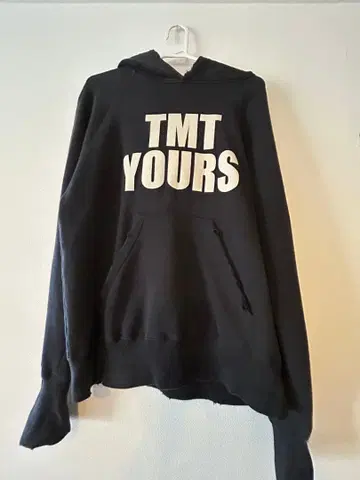 TMT YOURS BIG 3 후드 부착 후드티 블랙 기무라 타쿠야