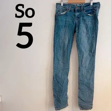 즉시 구매 OK So [ 5 ] 스키니 데님 청바지 캐주얼 평상복