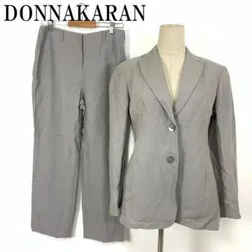 LA7670 다나카란 린넨 100% 슬랙스 셋업 그레이 11