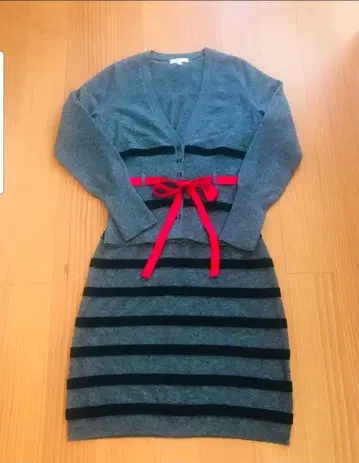 PAULE Ka (폴카) 니트 셋업 M 캐시미어 100%