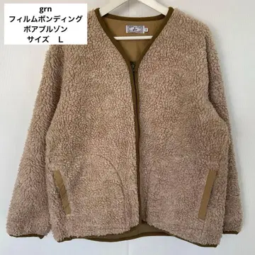 grn  필름 본딩 보아 블루종 L 베이지