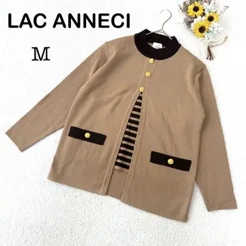 [ LAC ANNECI ] 긴팔 니트 스웨터 하이넥 브라운 브라운 오샤레